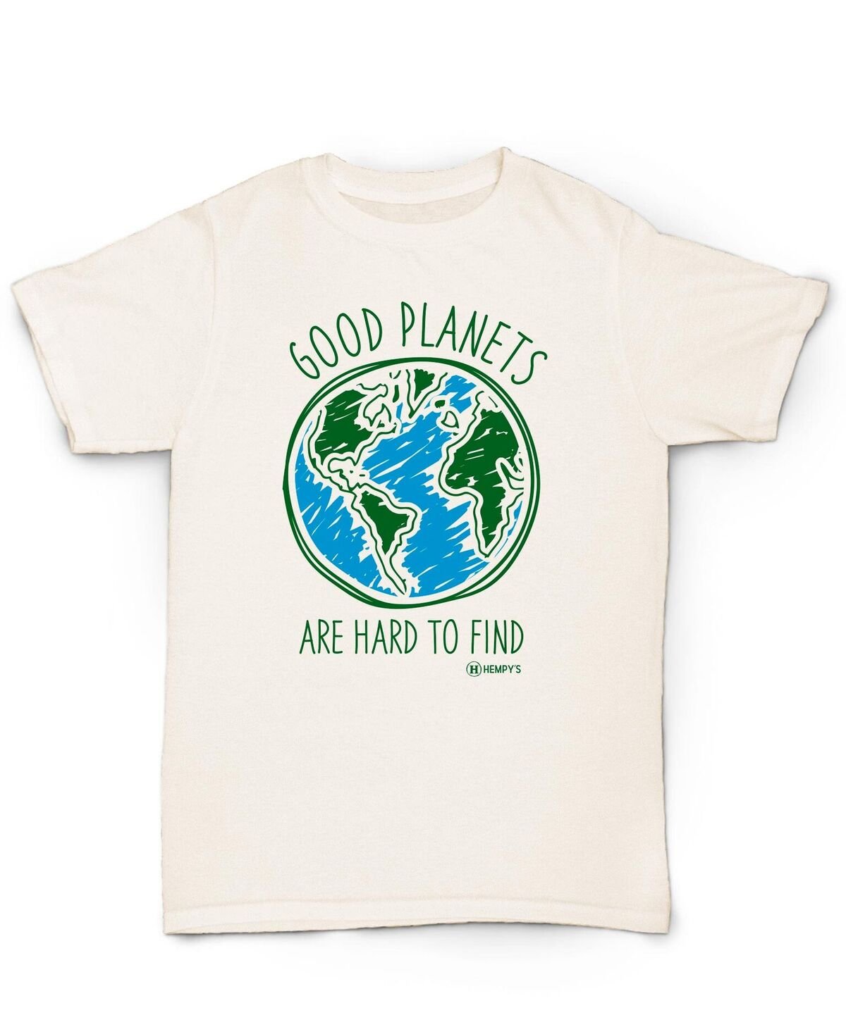 Hemp T Shirt HEMPY'S Good Planets (XS only!)