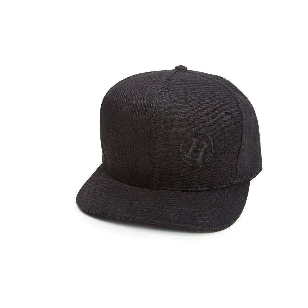 Hemp Flat Brim Baseball Cap with Secret Pocket