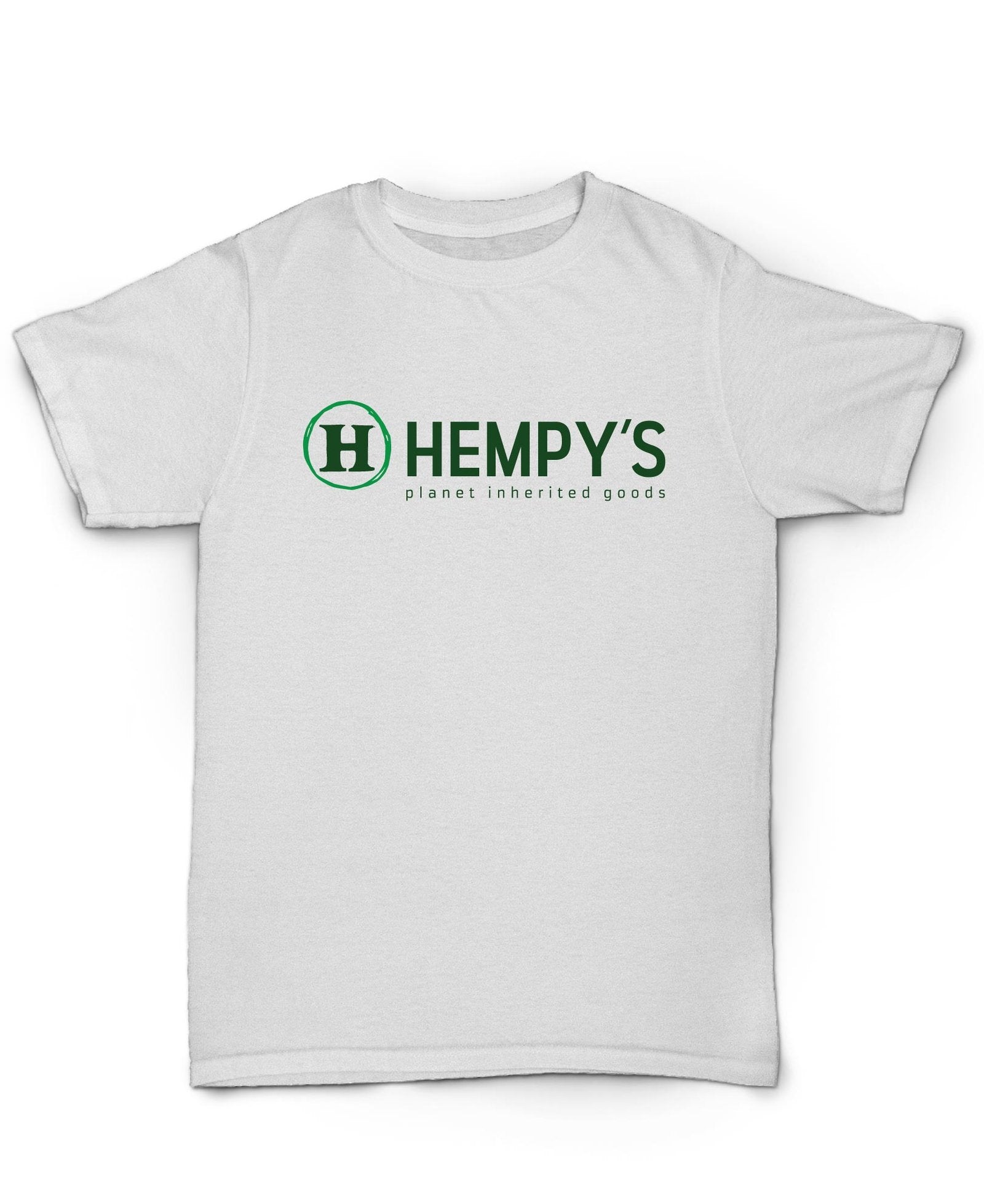 Hemp T Shirt Hempy's Planet Inherited Goods White