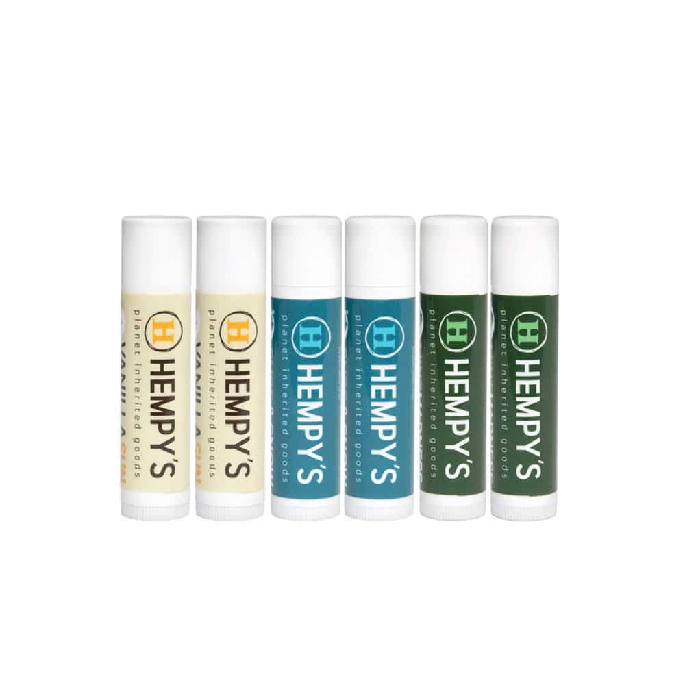 Hemp Lip Balm 6 Pack