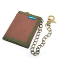 Hemp Tri-fold Chain Wallet