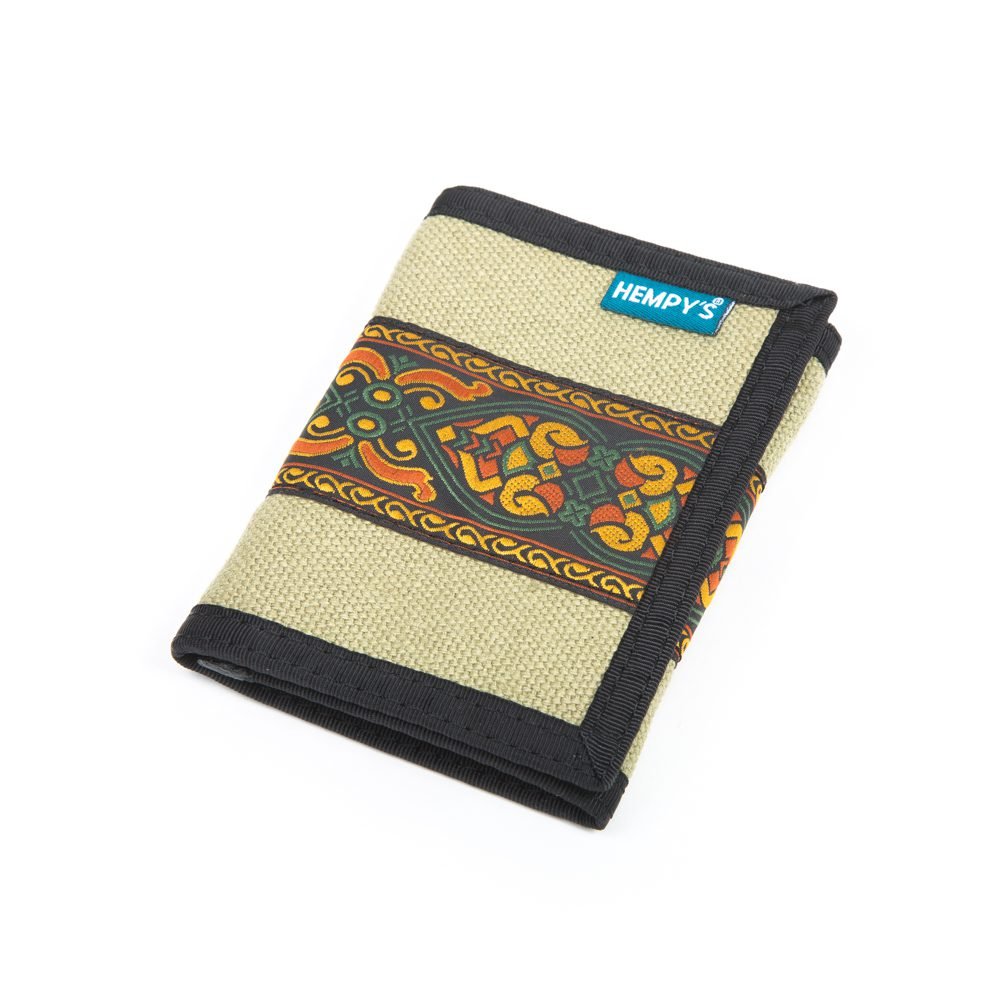 Hemp Tri-fold Wallet